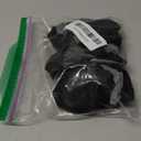 YAODHAOD Dog Shoes for Small Dogs, Puppy Dog Boots & Paw Protector for Winter Snowy Days, Anti-Slip Sole Dog Booties for Indoor Hardwood Floor 4PCS (Black, Size: 4)