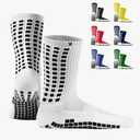 Lux Dual Grip Socks - Soccer Grip Socks for Men and Women. GripArray Performance & Comfort, Size L