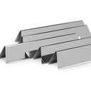 Weber Flavorizer Bars Set (5) Stainless Steel – Fits Spirit & Spirit II 300 Series (2013–2024), Enhances Smoky Flavor, Even Heat Distribution & Burner Protection