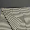 jinchan Striped Pillow Covers Farmhouse Boho Linen Ticking Stripe Pattern Cushion Covers Bohemian Pinstripe Pillowcases for Sofa Couch Bed Living Room 20x20 Inch Sage Green Pack of 2