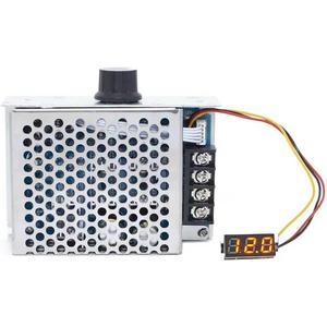 40A PWM DC Motor Speed Controller Voltage Display 9V 12V 24V 36V 48V