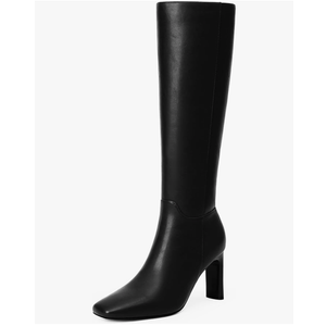 Modatope Knee High Boots for Women Chunky Heel Long Tall Fall Boots for Women 7.5