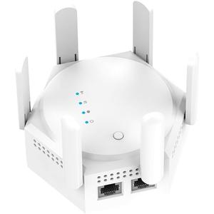 iPazzPort WiFi Extender, Dual Band AC1200 with Ethernet Ports | Up to 1200Mbps • Dual Band 2.4GHz/5GHz • 6 Adjustable Antennas • Dual Ethernet Ports • Supports Multiple Devices