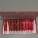 Dmsky 12 Pack Lip Gloss Set, 12 Colors Lip Oil for Dry Cracked Lips, Moisturizing Lip Balm Infused with Vitamin E for a Sheer Tint Of Color