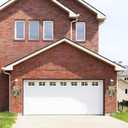 SY Super Bang 2PCS Christmas Decorations, 19Inch Artificial White Berry Front Door/Fireplace Hanging Decorations Include Linen Bow Green Plant, for Home Holiday Wall Party Xmas Decor.