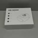 Hand Massager with Heat and Compression for Arthritis Pain Relief, with 5-Finger Individual Therapy, Fits All Hand Sizes,Rechargeable & Portable (White)