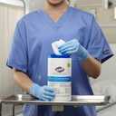 Clorox Healthcare Bleach Germicidal Wipes, 6" x 5", 150 Count Canister 