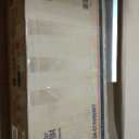 kleankin Pedestal Sink Storage Cabinet, Under Sink Cabinet with 2 Doors and Adjustable Shelf, Bathroom Vanity with U-Shape Cut-Out, White