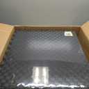 ProsourceFit Exercise Puzzle Mat 1-in, Checkered EVA Foam Floor Tiles w/Non-Slip Texture, Gym Mat w/Interlocking Foam Tiles for Adjustable Surface, Shock Absorbing, Waterproof Gym Flooring, Black