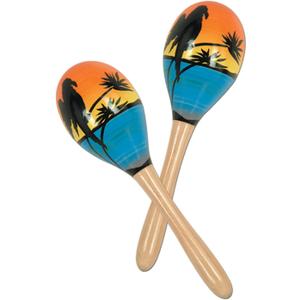 Tropical Fun Party Maracas (2/Pkg)
