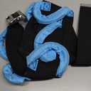 Gait Belt Transfer Belts with Handles for Lifting Seniors, Safety Gate Belt with Metal Buckle Nursing Safety Patient Assist for Elderly, Disabled, Physical Therapy, CaregiversBlue