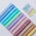 Aesthetic highlighters, 12 Pcs Highlighter, 5 pastel colors Sticky Notes Aesthetic, Cute Aesthetic Markers, No Bleed Bible Highlighter Pastel, Planner Journaling