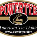 PowerTye Cam Buckle Tie Down Straps  2 inch x 12ft Straps with Latch Hooks  Ideal for Motorcycle, ATV, Trailers, and Truck Bed Cargo  600 lb WLL & 1,800 lb Break Strength  USA Made, Black (Pair)