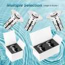 Bathroom Sink Drain Strainer,Pop Up Bathroom Sink Stopper with Removable Stainless Steel Filter Basket Hair Catcher, Bathroom Sink Stopper for US Bathtubs, Showers & Floor Drains