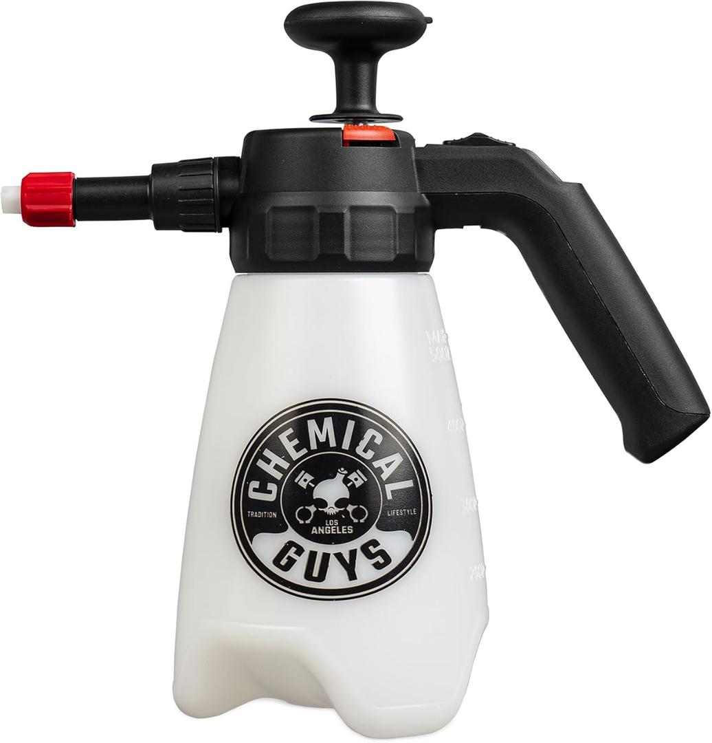 Chemical Guys ACC504 Mr. Sprayer Foamer - Foaming Pump Sprayer, for Wheels and Tires, Leather, Fabric, Floor Mats, Undercarriage, Outdoor, Gardening, and More (Works with Foaming Products) 50 fl oz