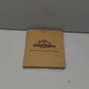 HOMOTEK Square Recessed Sliding Closet Door Finger Pulls, Inner Diameter 2-1/8 Inch(54mm), Flush Handles for Pocket, Barn Door Handles,Drawer pulls(Brushed Stainless Steel, 2 Pack)