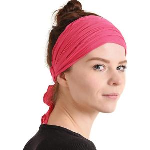 CHARM Womens Pirate Headband Headwrap - Turban Head Scarf, Pirate Bandana for Men, Festival Accessories, Boho Hair Band, Unisex Halloween Bandana (Pink)