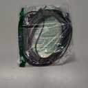 Cat6A Ethernet Cable Shielded 10Gbps 5 ft (5 Pack), Slim Shielded (F/UTP) Ethernet Cable Cat 6, Flexible 28AWG Bare Copper Cat6 Cable, Space-saving Cat 6a Network Cable for Server, Data Center, Black