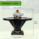Heavy Duty Spindle Assembly 107-8504 285-881 Replacement for Toro Z Master Zero Turn Mowers Z400 Z410 Z450 Z500 Z528 Grandstand 48" 52" 60" Deck