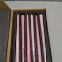 Purple Gradient Tall Taper Candles 12 inch Unscented Smokeless Long Tall Tapered Candle for Candlesticks Sticks Wedding Advent Home Decor Dinner ChristmasSet of 12