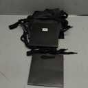 Black Paper Gift Bag Small Square Bottom Kraft Cardboard Paper Bags With Handles For Wedding, Baby Shower, Birtyday Party (Black, 6 x 6 x 6 in, 10 Pcs)