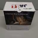 Wake Up Light Sunrise Alarm Clock for Kids, Heavy Sleepers, Bedroom, with Sunrise Simulation, Sleep Aid, Dual Alarms, FM Radio, Snooze, Nightlight, Daylight, 7 Colors, 7 Natural Sounds, Ideal for Gift (White)