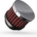 K&N Vent Air Filter/Breather: High Performance, Premium, Washable, Replacement Engine Filter: Flange Diameter: 1 In, Filter Height: 1.5 In, Flange Length: 0.625 In, Shape: Breather, 62-1370