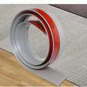 Transition Strip Self Adhesive Carpet & Flooring Transitions Edging Trim Strip PVC Threshold Transitions Suitable for Threshold Height Less Than White 2 Inch