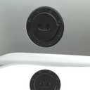 Voodonala Gas Tank Cap Cover Fuel Door Trim Compatible with Chevy Silverado/Tahoe/Suburban/GMC-Yukon/GMC-Sierra 1999-2006, Carbon Fiber