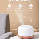 InnoGear 500ml Essential Oil Diffuser with Remote Control, Premium Ultrasonic Aromatherapy Diffusers Scent Humidifier Vaporizer Auto-Off Timer for Large Room Home, Yellow