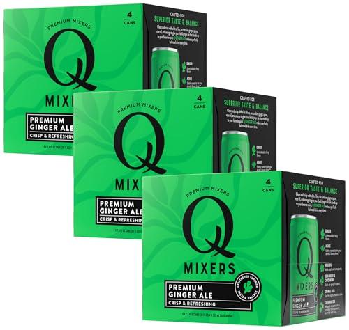 Q Mixers, Ginger Ale, 7.5 Fl Oz, 24 Pack