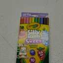 Crayola Silly Scents Fine Line Markers, Smash Ups Scented Markers, 10 Count