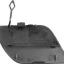 X AUTOHAUX Rear Bumper Tow Hook Cover for Mercedes-Benz C300 C400 2015 Car Trailer Hook Cover 2058850224 Black