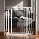 34-38.5 Inch Baby& Dog Gate for Stairs Doorways, Safety Child Gate Indoor