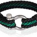 Mover Bracelets Paracord Bracelet for Men - Twisted Rope Bracelets for Men, Handmade Mens Bracelets Jewelry, Boyfriend Gifts Birthday, Pulseras Para Hombres, Men's Bracelet Gifts for Son Pack Of 2