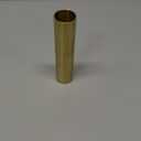 FRF FLAG Brass Flagpole Screw Joint for Wood Poles, Screw Joint for 1 Inch Diameter Oak Poles