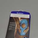 Brookstone Knee Ice Pack Wrap With Silica Beads - Hot and Cold Therapy for Pain Relief - Reusable for Swelling, Injuries, and Post-Surgery Recovery - Azure Blue