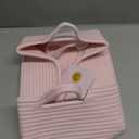 Goodpick Pink Storage Baskets for Organizing, Woven Rope Baskets for Shelves, Baby Basket for Nursery, Toy Storage Bins, Decorative Empty Gift Basket, 13" x 10" x 9"