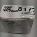 Weysat 8 Pcs Christmas Acrylic Photo Ornaments Hanging Picture Frame Ornaments 2 x 3 Inch Picture Frames with Magnetic Attraction for Christmas Tree Tear The Scratch Film Before Use(Silver)