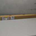 UNISHADES no Drill Cordless Roman Shades for Windows, 36" W 64" H - Light Filtering - Linen - Beige