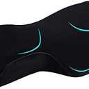 PRASNE Lash Pillow for Lash Extensions,Memory Foam Neck Pillow Eyelash Extension Ergonomic Curve Improve Cervical Pillows for Neck Pain - for Side and Back Sleeping Contour Pillow,Travel Pillow
