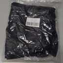 YWIES Plain Basketball Jersey, Blank Team Uniform, Hip Hop Hipster Short Sleeveless Active Shirts (Small, Black-white)