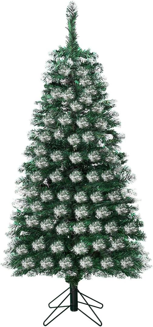 JXITON 3ft Artificial Christmas Tree,Green Tabletop Christmas Pine Tree with Metal Stand Base for Christmas Home Office Holiday Decoration,Green