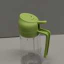 YARRAMATE 16oz/470ml Glass Olive Oil Sprayer for Cooking with Stickers, 2 in 1 Oil Dispenser for Kitchen Gadgets, Food Grade Premium Spray Bottle with Portion Control for Salad, Frying, BBQ (Green)