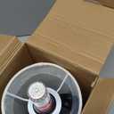 Unicozin Table Lamp, 3 CCT 3000K/4500K/6500K & RGB Color Changing, Stepless Dimmable Small Bedside Lamp for Reading, Ambience Nightstand Light for Home Decor Party, Beige Shade (14.5in)