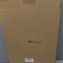 2 Pcs 3ft Large Honeycomb Christmas Tree Paper Christmas Decorations 3D Folding Tree Home Floor Decor with Magnetic Design for Winter Festive Holiday Party Supplies, Black and White