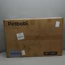 Petbobi Dog Stroller for Large & Medium Dogs - Easy Fold Dual Entry Pet Stroller with One-Foot Brake, All Terrain Wagon Cart with Air Mesh, Ideal for Large Senior Pets up to 80 lbs, Green