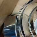 Empanada Maker Press, 6-Inch Extra Large Dumpling Maker Set with Dough Cutter, Dumpling Mold Set for Pierogi, Pastelitos, Calzone, Turnovers, Chinese Dumpling, 5Sizes (6"/5"/4"/3"/2.6") (White)