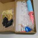 TONIFUL 4 Set Black Gold Balloon Centerpieces for Table,Balloon Stand Kit for Black Gold Party Decor 40th 50th 60th 70th Birthday Decorations Anniversary Graduation Decorations 2026 New Year Eve