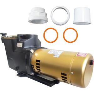 W3SP2615X202S 2-Speed 2.0 HP 220V-230V Inground Pool Pump Replacement for Hayward SP2615X202S Super Pool Pump Dual-Speed for In-Ground Swimming Pools and Spas